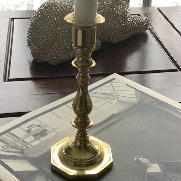 Baldwin Brass Candlestick - Picture 3 of 4